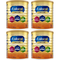 Enfamil Premium 3 MFGM Mleko modyfikowane dla dzieci po 1. roku życia Zestaw 4 x 800 g