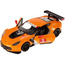 Auto Osobowe metalowe Corvette C7R 13cm HIPO KT5397CD