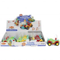 Zdjęcia - Auto dla dzieci Mega Creative AUTO WYSCIG P/B RUCH FIGUR 13CM MIX2 MC9/108/216 