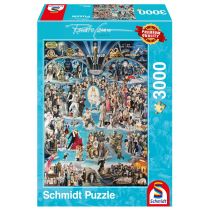Schmidt Spiele Hollywood XXL - puzzle Renato Casaro 3000 części