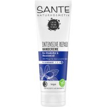 Sante naturalny kosmetyki intensywne Repair krem do rąk, pielęgnuje bardzo deklarowanych dłoni, naturalne Do pielęgnacji, Vegan, 4 X 75ml Multi Pack 44126