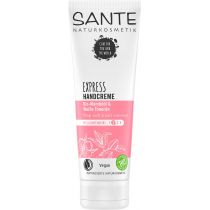 Sante Naturkosmetik Krem do rąk z białą glinką i olejem migdałowym