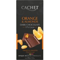 Cachet Czekolada deserowa z pomańczą i migdałami 100 g