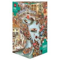 Heye Puzzle 2000 elementów O Sole Mio ! + plakat