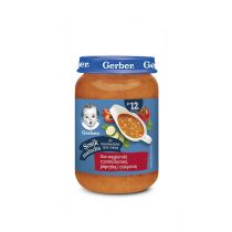 Gerber Nestlé sos węgierski z pomidorami, papryką i cielęciną po 12 miesiącu 190 g 1148515