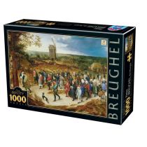 D-Toys Puzzle 1000 Brueghel, Procesja małżenska -