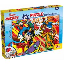 Lisciani Giochi 86535 Disney DF Plus 60 Mickey Mouse puzzle dla dzieci, wielokolorowe 86535