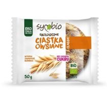 Symbio Ciastka owsiane bez cukru Bio 50g -