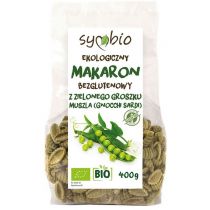 Symbio Makaron z Zielonego Groszku Muszla BIO 400g -