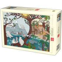 Deico Puzzle 1000 elementów. Natura. Lato i zima