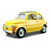 Bburago FIAT 500 F 1965 YELLOW skala 1:24