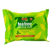 BEAUTY FORMULAS Beauty  Formulas Tea Tree Chusteczki oczyszczające od twarzy  1op.-30szt SO_63378