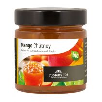 Cosmoveda (kremy, pasty, masło klarowane, woda) MANGO CHUTNEY PIKANTNE BEZGLUTENOWE BIO 225 g - SP-CK-764666