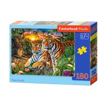 Puzzle Rodzina tygrysów 180 elementów