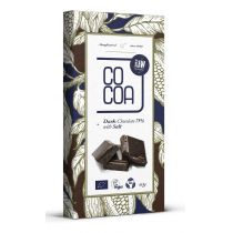 Cocoa CZEKOLADA CIEMNA 75 % Z SOLĄ BIO 50 g - BP-5902565214173