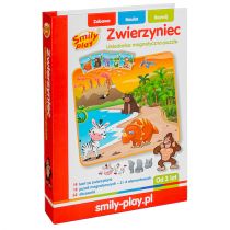 Smily Play Układanka Magnetyczna Puzzle Zwierzyniec SP82939 0000043510