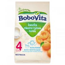 Bobovita Kaszka mleczno-ryżowa o smaku morelowym