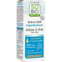 SO'BiO etic Roll on na niedoskonałości z wyciągiem z drzewa herbacianego 5 ml