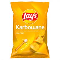 Lays Chipsy ziemniaczane karbowane solone 130 g SPAR-5900259096722