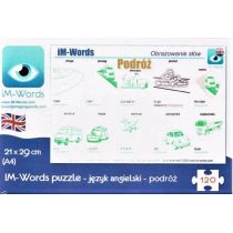iM-Words iM-Words Puzzle 120 Angielski - Podróż