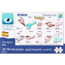 iM-Words iM-Words Puzzle 120 Hiszpański - Podróż