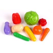 Zabawkowe plastikowe Warzywa dla dzieci 9 el. 5323