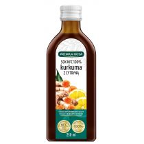 Premium Rosa Sok Kurkuma z Cytryną Naturalny NFC 250ml -