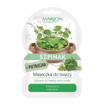 Marion Maseczka do twarzy Szpinak i pietruszka - Fit & Fresh Spinach & Parsley Face Mask Maseczka do twarzy Szpinak i pietruszka - Fit & Fresh Spinach & Parsley Face Mask