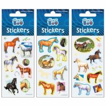 Sticker Boo Naklejki Sticker BOO silver konie