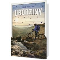 Karnet B6 Urodziny męskie HM200-2403