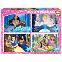 Puzzle 50+80+100+150 Księżniczki z bajek Disneya Nowa