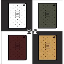 Zeszyt A5/60K kratka Soft Touch Chess (10szt) - INTERDRUK