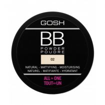 Gosh BB Powder Prasowany puder do twarzy typu BB nr 02 Sand