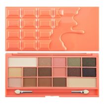 Makeup Revolution Chocolate And Peaches paleta 16 cieni 22g