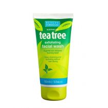 Beauty Formulas Tea Tree Żel złuszczający do mycia twarzy 150ml Beauty Formulas