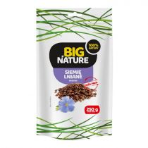 Big Nature Siemię lniane ziarno Duża Paka 250 g