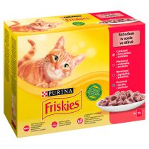 Purina Friskies shumee Mokra karma dla kotów 12 x 85 g mokra karma dla dorosłych kotów 12x85g