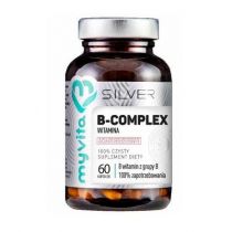 MyVita Silver Witamina B Complex 100% czysty suplement diety 60 kapsułek