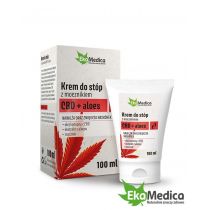 EkaMedica Krem do stóp z mocznikiem Cbd Aloes