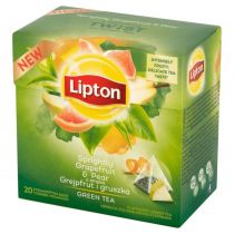 Lipton Herbata Zielona Grejprut Gruszka 20 torebek SLIP.1512