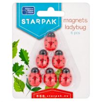 Starpak Magnes Ksztalt Biedronka Op6szt B/c 24/144