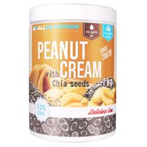 ALLNUTRITION ALLNUTRITION Peanut Cream With Chia Seeds 1000g MASŁO ORZECHOWE