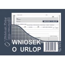 Michalczyk&Prokop WNIOSEK O URLOP A6 515-5