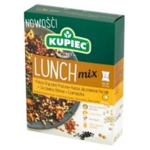 Kupiec Lunch Mix kasza z soczewicą i czarnuszką w torebkach 400 g