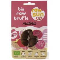 RAW SUN BITE (praliny) TRUFLE MALINOWE BIO 105 g - RAW SUN BITE BP-5903240794522