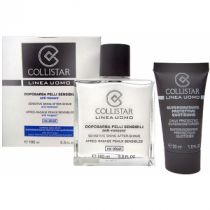 Collistar Zestaw Sensitive Skins After-Shave emulsja po goleniu do skóry wrażliwej 100ml + Daily Supermoisturizer supernawilżacz 30ml