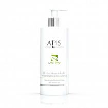 APIS Acne-Stop oczyszczające mleczko antybakt. z zieloną herbatą 500ml