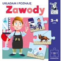 Kapitan Nauka - gry Puzzle 21 elementów. Układam i poznaję. Zawody