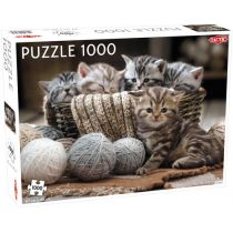 Tactic Puzzle 1000 Małe kotki -