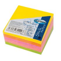 Centrum Kartki samoprzylepne 5 kolorów 51 mm x 51 mm 250 sztuk 80099